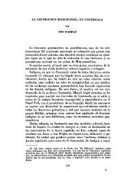 La revolución intelectual de Guatemala / por Luis Mariñas | Biblioteca Virtual Miguel de Cervantes