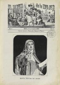 El Álbum de la Mujer : Periódico Ilustrado. Año 1, tomo 1, núm. 6, 14 de octubre de 1883 | Biblioteca Virtual Miguel de Cervantes