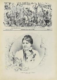 El Álbum de la Mujer : Periódico Ilustrado. Año 3, tomo 5, núm. 5, 2 de agosto de 1885 | Biblioteca Virtual Miguel de Cervantes