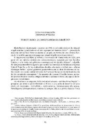 "Torotumbo": La danza hacia la libertad / Susanna Regazzoni | Biblioteca Virtual Miguel de Cervantes