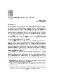 Costa y la imaginación mitológica  / Alan Smith | Biblioteca Virtual Miguel de Cervantes