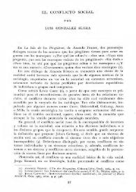 El conflicto social / por Luis González Seara | Biblioteca Virtual Miguel de Cervantes
