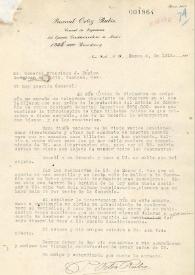 Carta de Pascual Ortiz Rubio a Francisco J. Múgica. Tabasco (México), 5 de enero de 1916
 | Biblioteca Virtual Miguel de Cervantes