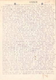 Telegrama procedente de Quéretaro, General F. J. Múgica, recibido en Villahermosa (México), 14 de marzo 1916 | Biblioteca Virtual Miguel de Cervantes