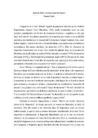 Semblanza de Eugenio Trías: "Eugenio Trías o la inocencia del devenir" / Manuel Neila  | Biblioteca Virtual Miguel de Cervantes