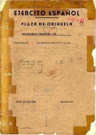 Sumario 4487 del Archivo General e Histórico de Defensa | Biblioteca Virtual Miguel de Cervantes