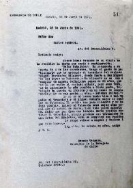 Más información sobre Carta de Germán Vergara a Carlos Rodríguez Spiteri. Madrid, 18 de junio de 1941