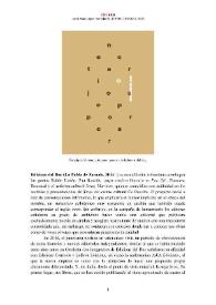 Edicions del Buc [editorial] (La Pobla de Farnals, 2014-  ) [Semblanza] / Jordi Mas López | Biblioteca Virtual Miguel de Cervantes