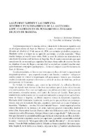 "Las ramas verdes y las virutas": sentido y funcionamiento de la antinomia Lope/Calderón en el pensamiento literario de Juan de Mairena / Enrique J. Rodríguez Baltanás | Biblioteca Virtual Miguel de Cervantes