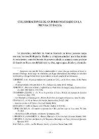 Colaboraciones de Antonio Machado en la prensa de Baeza / Manuel Urbano Pérez Ortega | Biblioteca Virtual Miguel de Cervantes