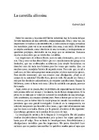 La carretilla alfonsina / Gabriel Zaid | Biblioteca Virtual Miguel de Cervantes