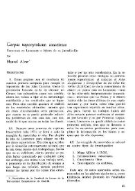 Corpus toponymicum canariense / Manuel Alvar | Biblioteca Virtual Miguel de Cervantes