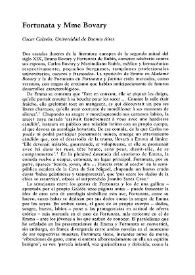 Fortunata y Mme. Bovary  / Óscar Calvelo | Biblioteca Virtual Miguel de Cervantes