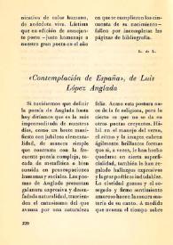 "Contemplación de España", de Luis López Anglada / L. de L.  | Biblioteca Virtual Miguel de Cervantes