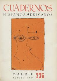 Cuadernos Hispanoamericanos. Núm. 236, agosto 1969 | Biblioteca Virtual Miguel de Cervantes