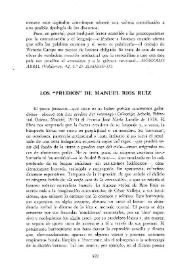 Los "predios" de Manuel Ríos Ruiz / Concha Zardoya | Biblioteca Virtual Miguel de Cervantes