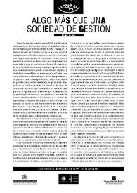 Algo más que una sociedad de gestión / Enrique Centeno | Biblioteca Virtual Miguel de Cervantes