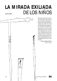 La mirada exiliada de los niños  / Carlos Laredo | Biblioteca Virtual Miguel de Cervantes