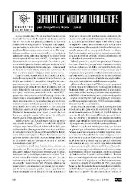Supertot, un vuelo sin turbulencias  / por Josep María Benet i Jornet | Biblioteca Virtual Miguel de Cervantes