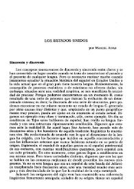 Los Estados Unidos / por Manuel Alvar | Biblioteca Virtual Miguel de Cervantes