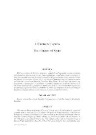 El Fuero de España / Santos M. Coronas | Biblioteca Virtual Miguel de Cervantes