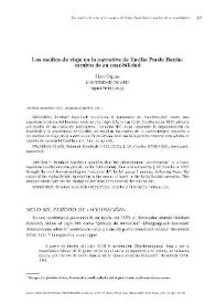 Los medios de viaje en la narrativa de Emilia Pardo Bazán: cambio de su sensibilidad / Eizo Ogusu | Biblioteca Virtual Miguel de Cervantes