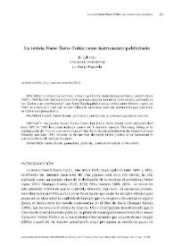 La revista "Nuevo Teatro Crítico" como instrumento publicitario / Jo Labanyi | Biblioteca Virtual Miguel de Cervantes