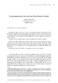 Una peregrinación y dos crónicas (Pardo Bazán y Galdós) / Dolores Troncoso | Biblioteca Virtual Miguel de Cervantes