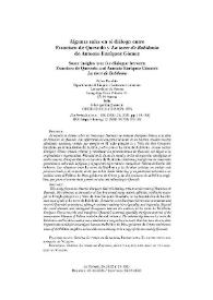 Algunas calas en el diálogo entre Francisco de Quevedo y "La torre de Babilonia" de Antonio Enríquez Gómez / Felice Gambin | Biblioteca Virtual Miguel de Cervantes