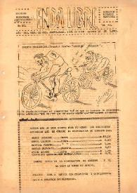 Senda Libre. Año III, núm. 50, 12 de agosto de 1951 | Biblioteca Virtual Miguel de Cervantes