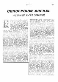 Concepción Arenal. Humanista entre serafines / Felipe Aláiz | Biblioteca Virtual Miguel de Cervantes