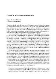 Patricio de la Escosura, crítico literario / Raquel Gutiérrez Sebastián | Biblioteca Virtual Miguel de Cervantes