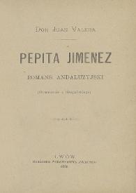 Pepita Jimenez / Juan Valera ; versione dallo spagnolo di Daniele Rubbi | Biblioteca Virtual Miguel de Cervantes