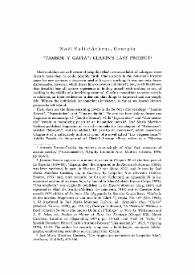"Tambor y gaita": Clarín's Last Project? / Noël Valis  | Biblioteca Virtual Miguel de Cervantes