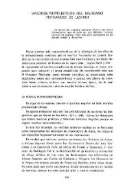 Valores novelísticos del mejicano Fernández de Lizardi / Francisco Sánchez-Castañer | Biblioteca Virtual Miguel de Cervantes