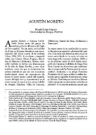 Agustín Moreto / María Luisa Lobato | Biblioteca Virtual Miguel de Cervantes