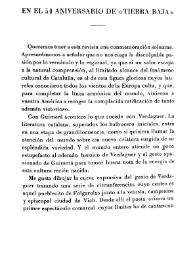 En el 50 aniversario de "Tierra Baja" / Guillermo Díaz-Plaja | Biblioteca Virtual Miguel de Cervantes